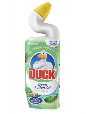 WC-tisztítógél, 750 ml, DUCK "Deep Action Gel", mentol